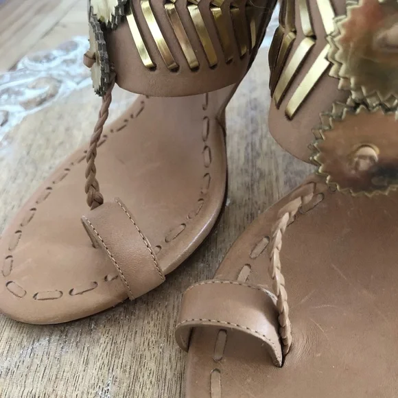 HPx2! Tory Burch Caylan Sandals. Size 8.5, 5” heel. Unworn. - Picture 9 of 15